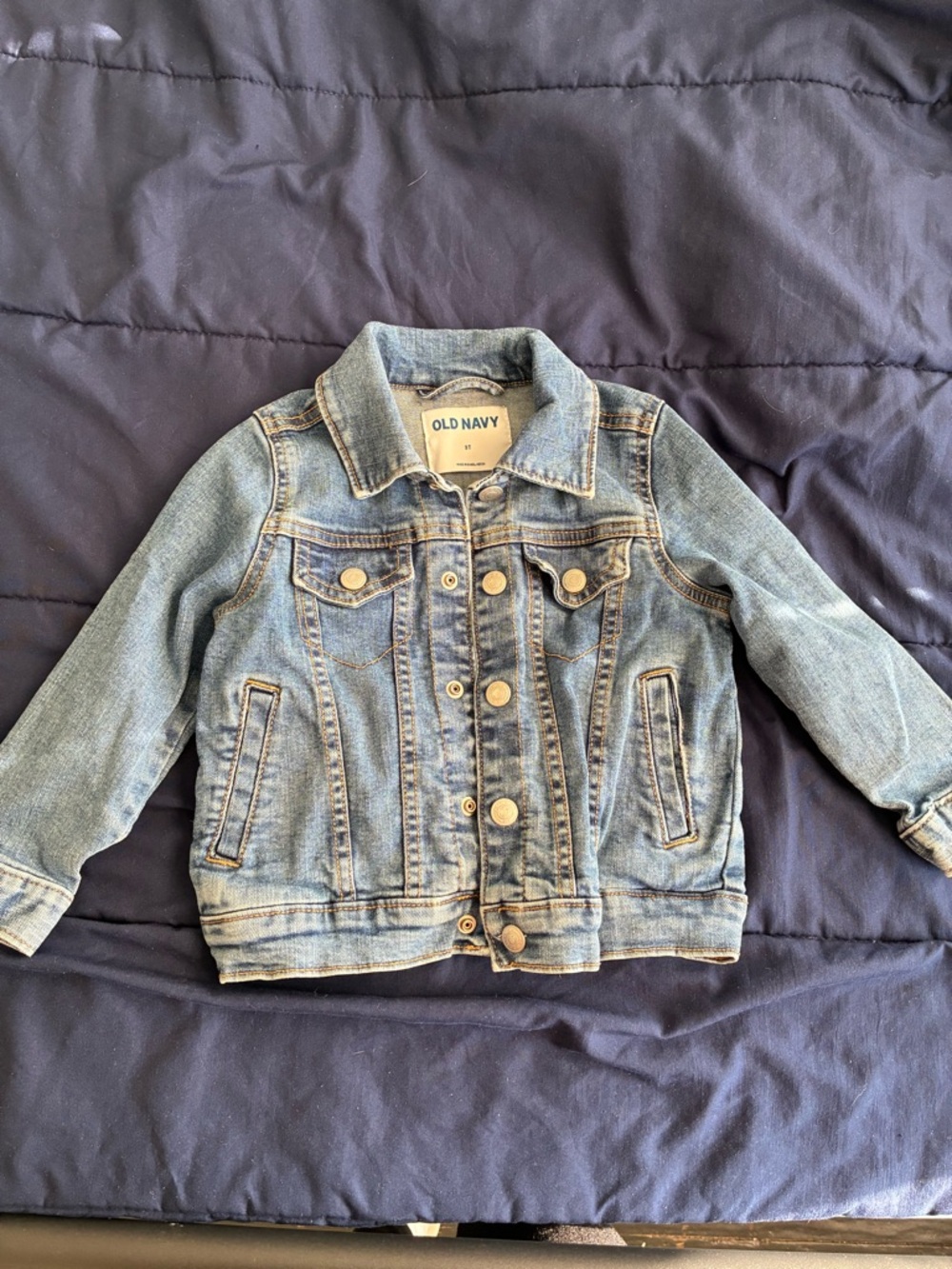 Old Navy Light Wash Denim Jacket for Kids